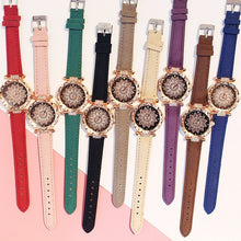 Load image into Gallery viewer, 2pc/lot women watch clock reloj mujer relogio feminino the women's voice the new ins wind water-proof